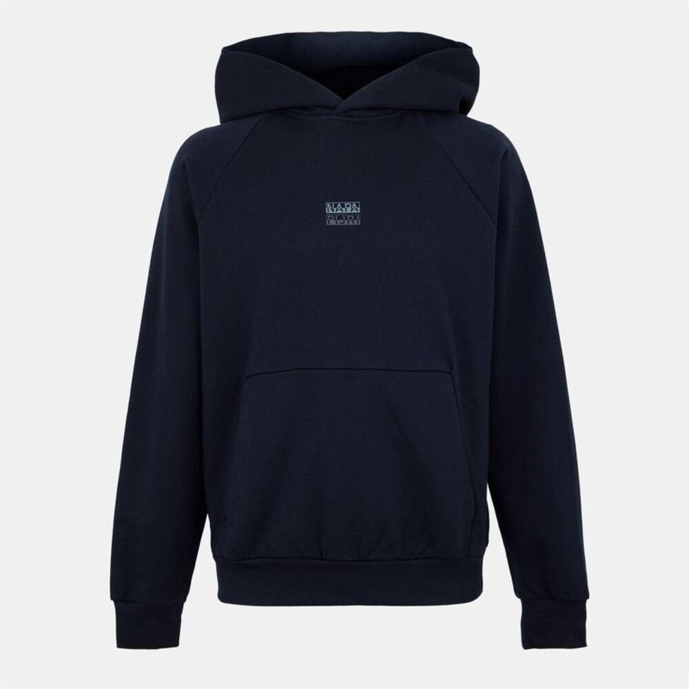Napapijri Mens Cotton Blend  Hoodie / Black Beauty